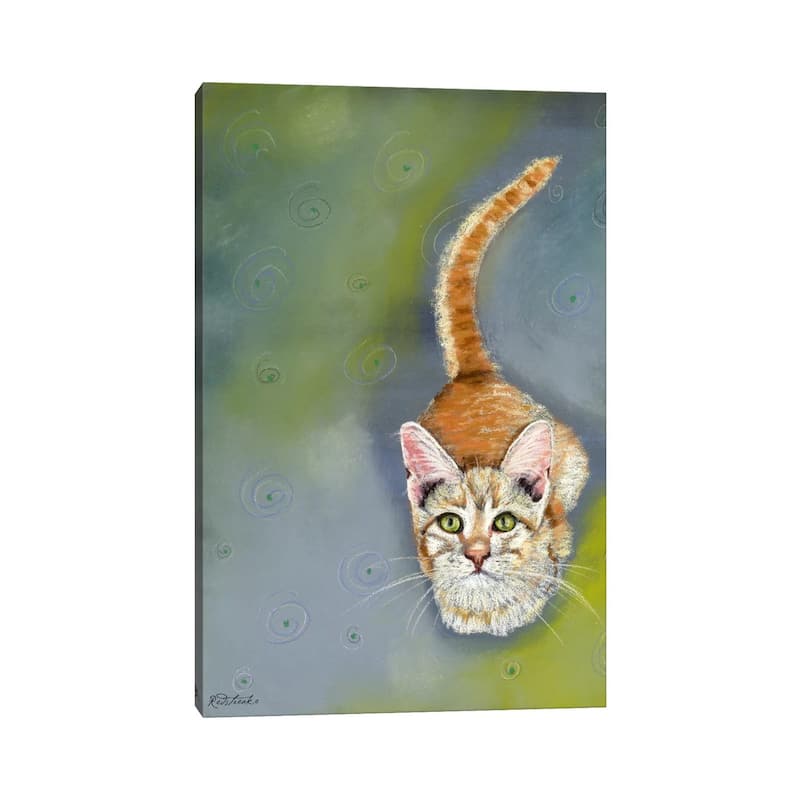 iCanvas "Cat Begging" by Jennifer Redstreake Canvas Print On Sale